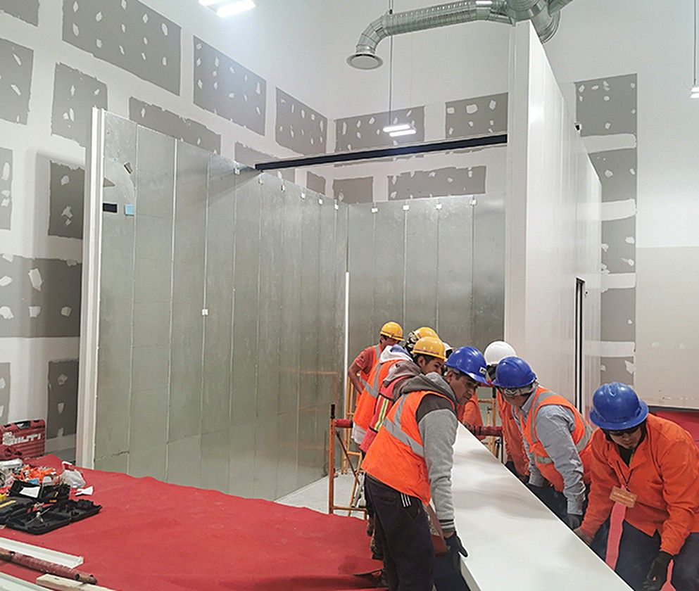 消声室现场建造